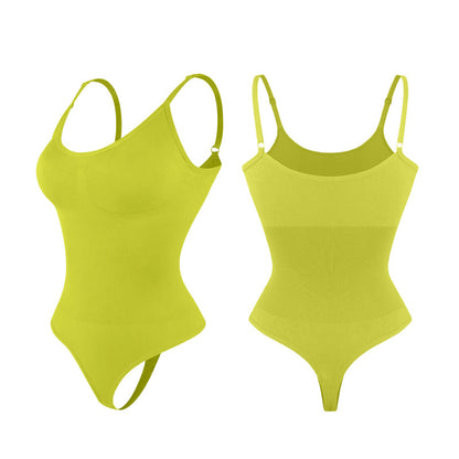 Seamless Waist Sculpting Bodysuit With Tummy Control