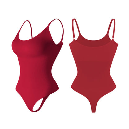Seamless Waist Sculpting Bodysuit With Tummy Control
