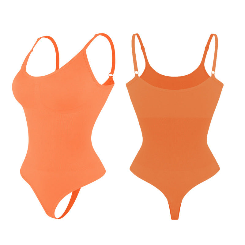 Seamless Waist Sculpting Bodysuit With Tummy Control