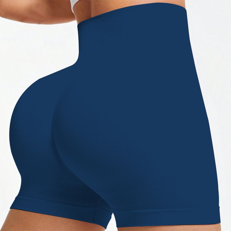 Seamless High-Waist 3/4 Fitness Leggings