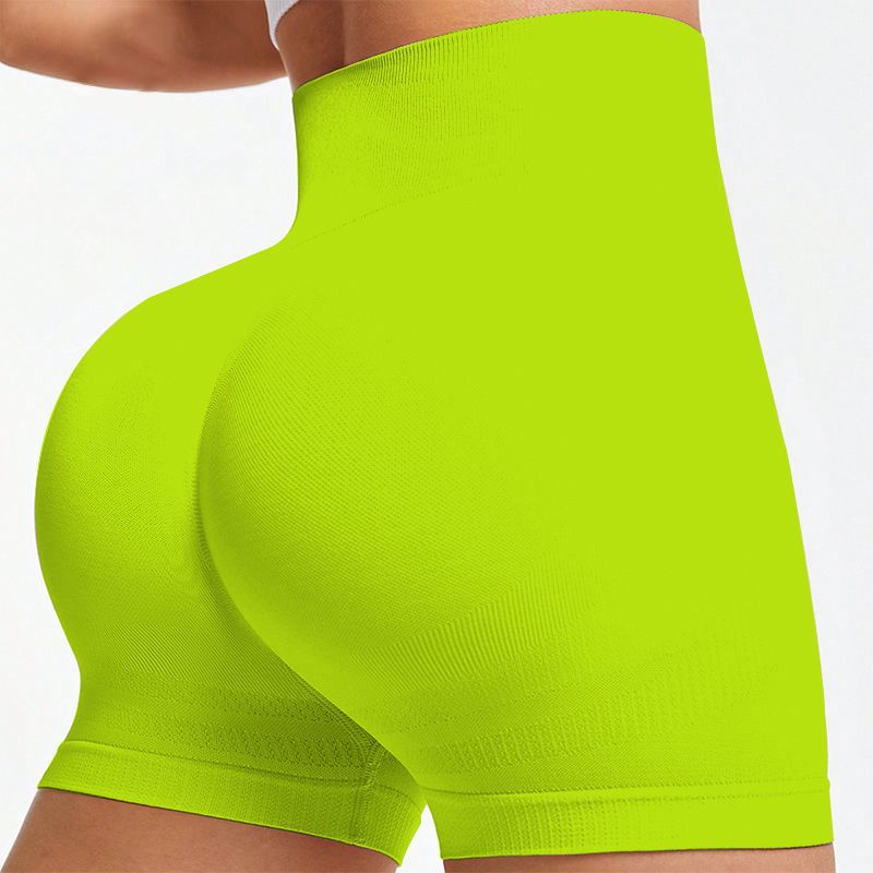 Seamless High-Waist 3/4 Fitness Leggings