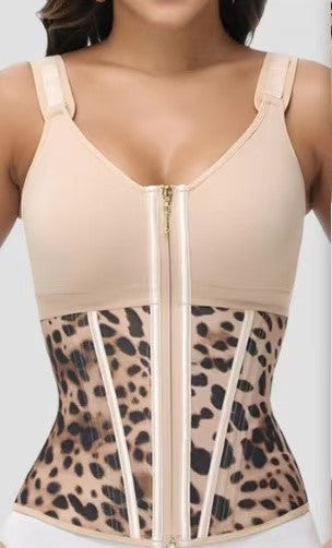 Women's Shaping Vest with Built-In Bra Support