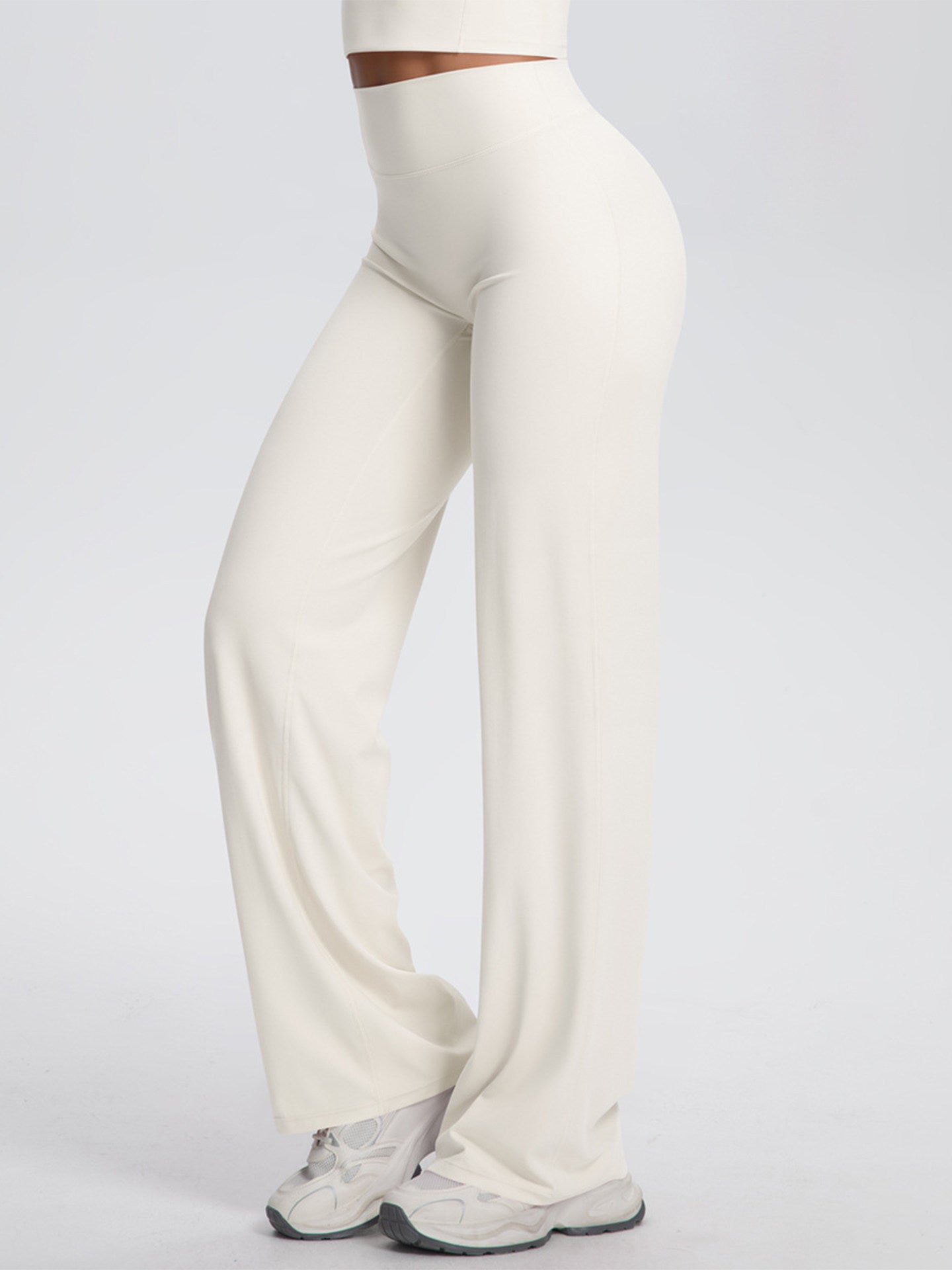 Women’s High Waist Yoga Pants Straight Leg