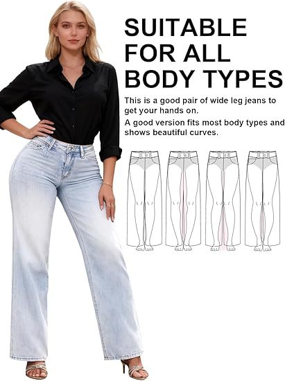 Women’s Slim Fit Acid Wash Denim Jeans