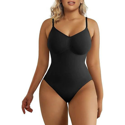 Seamless Waist Sculpting Bodysuit With Tummy Control