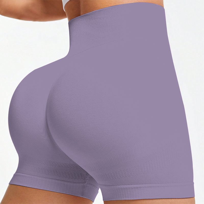 Seamless High-Waist 3/4 Fitness Leggings