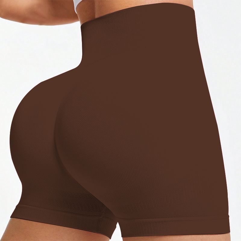 Seamless High-Waist 3/4 Fitness Leggings