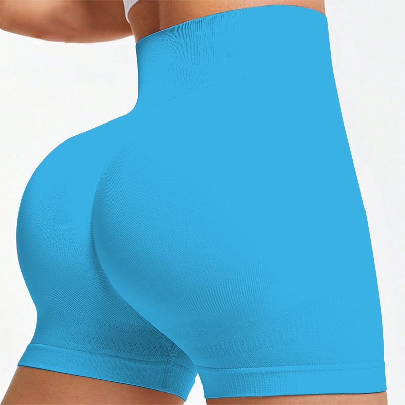 Seamless High-Waist 3/4 Fitness Leggings