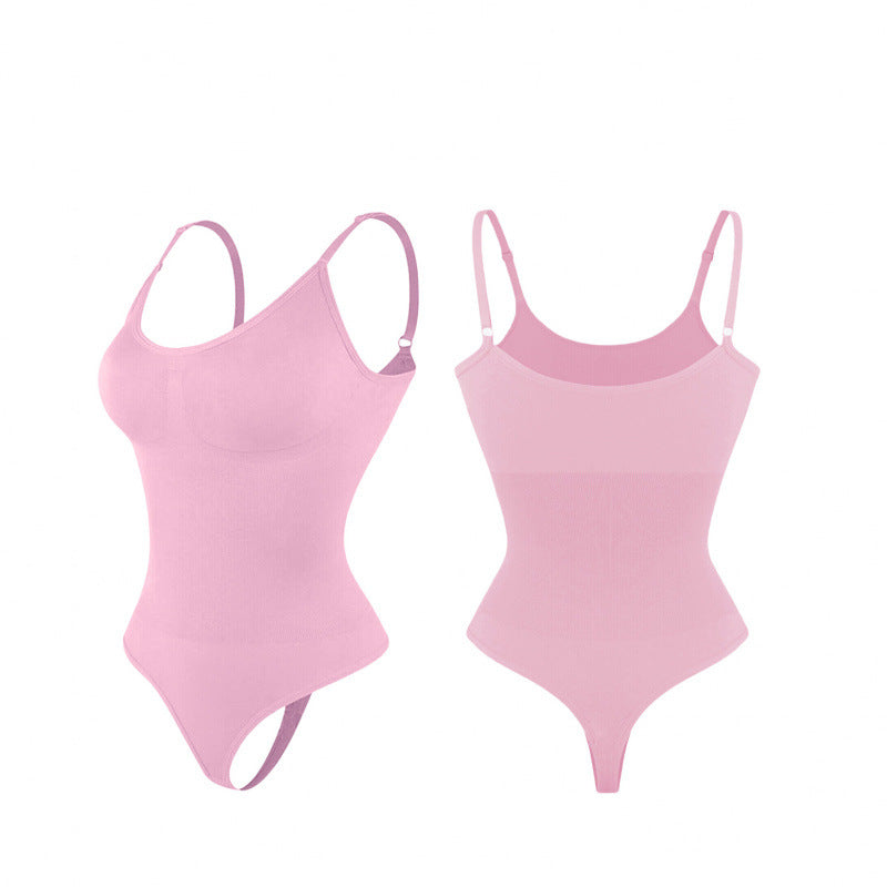 Seamless Waist Sculpting Bodysuit With Tummy Control