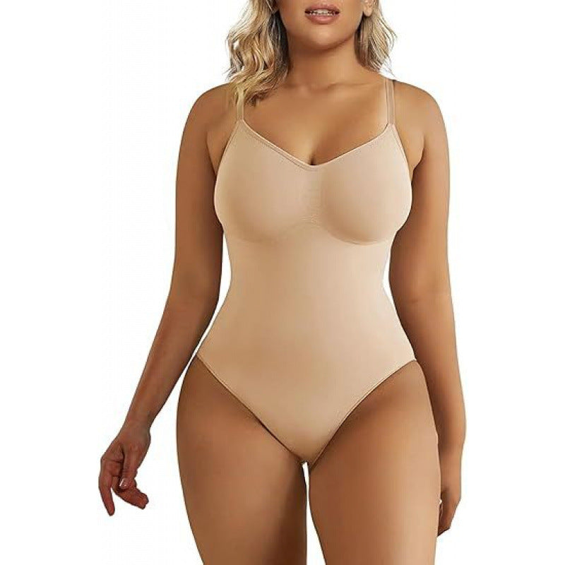 Seamless Waist Sculpting Bodysuit With Tummy Control
