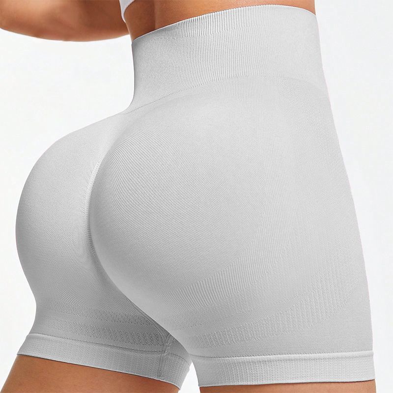 Seamless High-Waist 3/4 Fitness Leggings