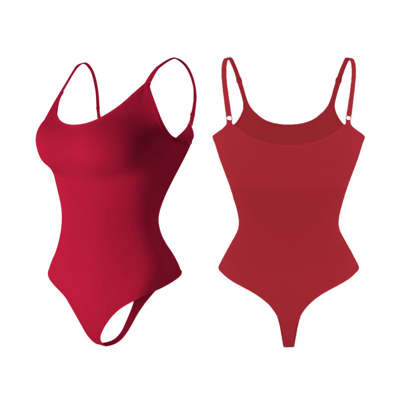 Seamless Waist Sculpting Bodysuit With Tummy Control