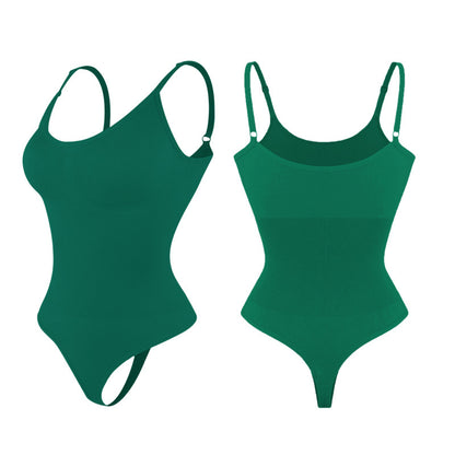 Seamless Waist Sculpting Bodysuit With Tummy Control