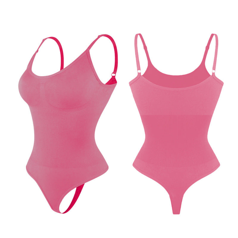 Seamless Waist Sculpting Bodysuit With Tummy Control