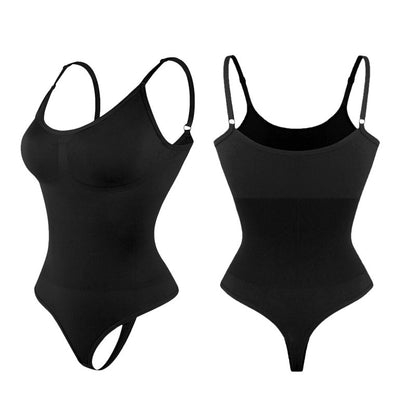 Seamless Waist Sculpting Bodysuit With Tummy Control