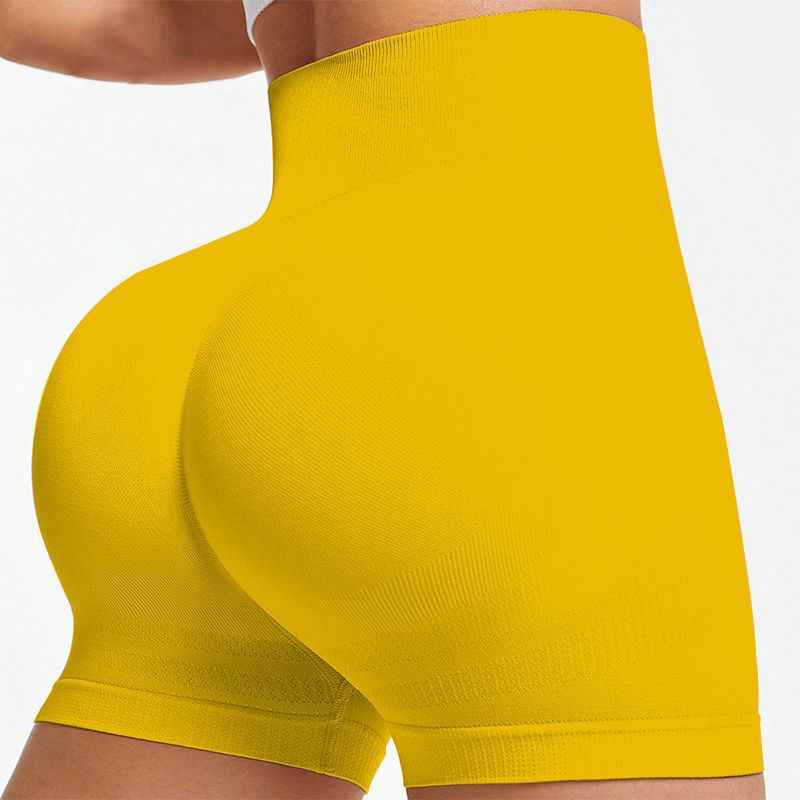 Seamless High-Waist 3/4 Fitness Leggings