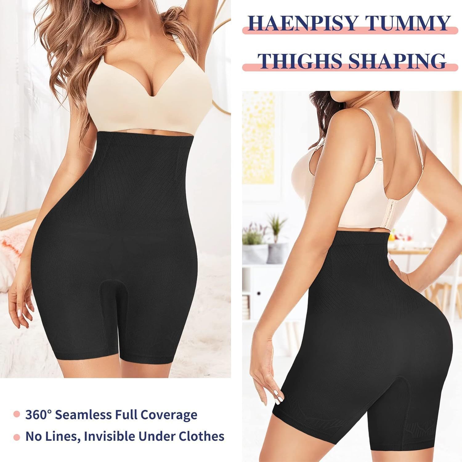 High Waisted Tummy Control Butt Lifting Shapewear Panties